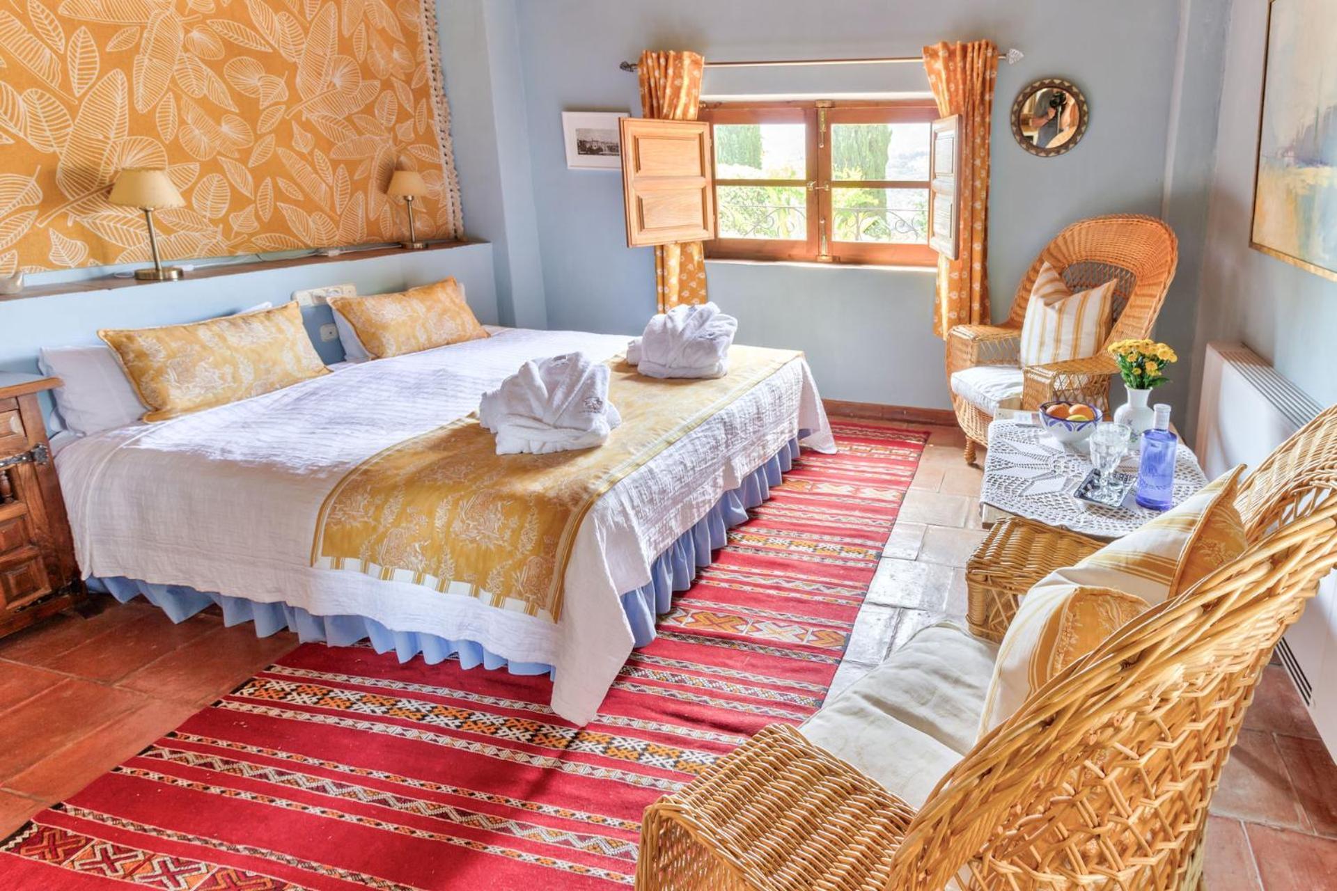 Cortijo El Pino Retreat Panzió Albuñuelas Kültér fotó